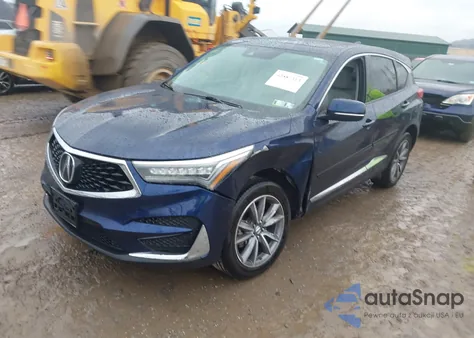 2020 Acura Rdx Technology Package from USA, damaged, VIN 5J8TC1H58LL002500